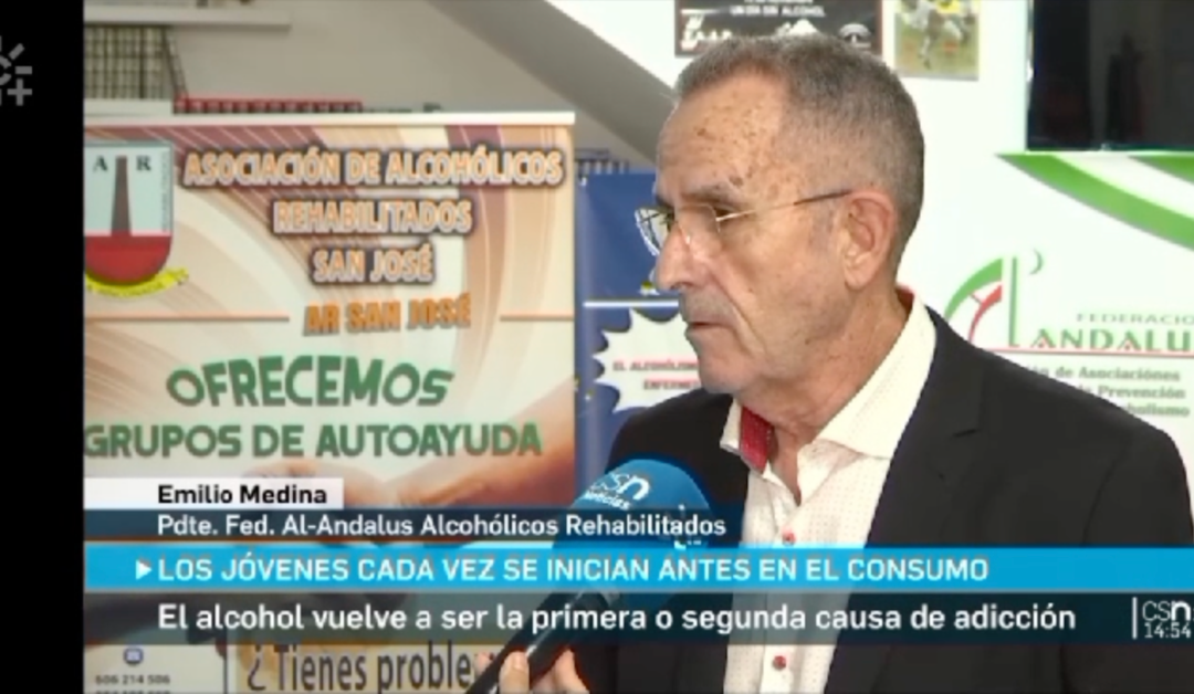 Jóvenes y consumo temprano: la intervención de nuestro presidente en Canal Sur